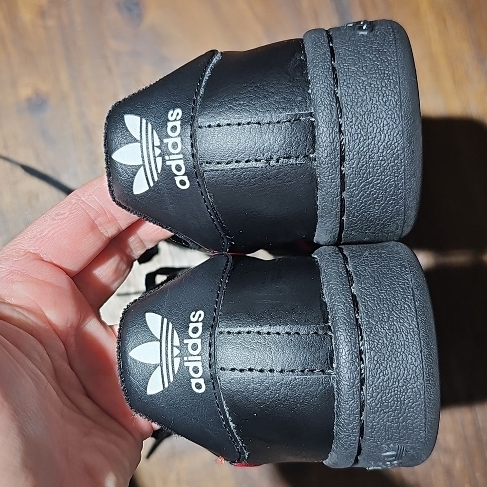 Adidas Black and Red/blue Sneakers